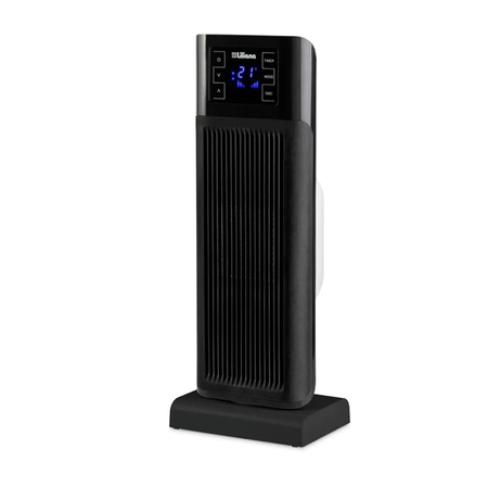 calefactor torre con forzador controlhot liliana tf150 negro