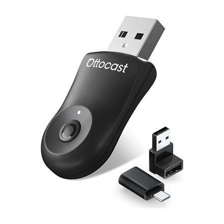 Adaptador Inalambrico CarPlay Android Auto Ottocast Mini Negro