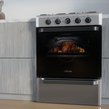 Cocina Multigas 56 cm Inoxidable Drean CD5602AI0