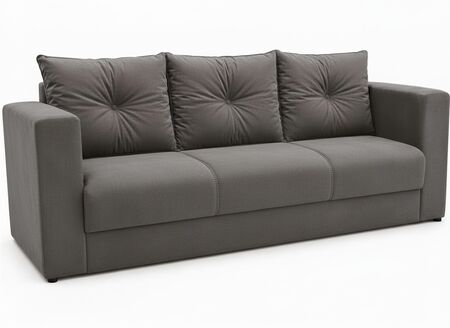 Sillon Yostin tres cuerpos GRIS MEDIO