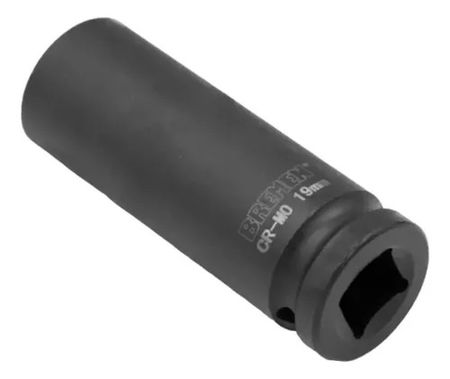 Tubo Hexagonal Bremen Encastre 1/2 Pulgada Largo 19mm Impacto