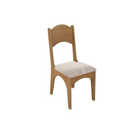 Set x 2 sillas comedor MDF con tapizado y respaldo Mix Match