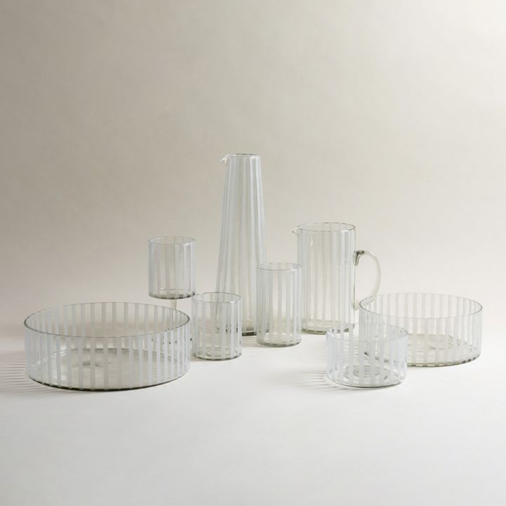 Set x 6 copas Bihar White - Vista 5