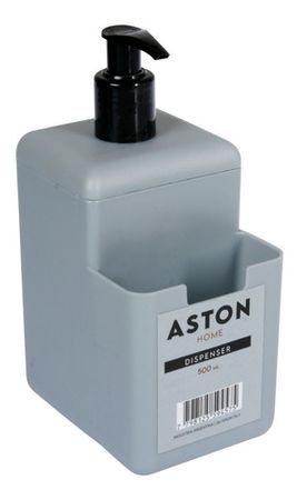 Dispenser Jabon Dosifica Esponja Cocina Baño Plastico ASTON