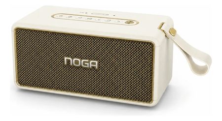 Parlante Noga Bluetooth Inalambrico N15bt 40w Rgb Led Beige