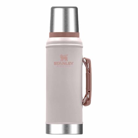Termo De Mate Legendario Clasico 0.950 Litros Stanley 10-11494-010 Rose Quartz