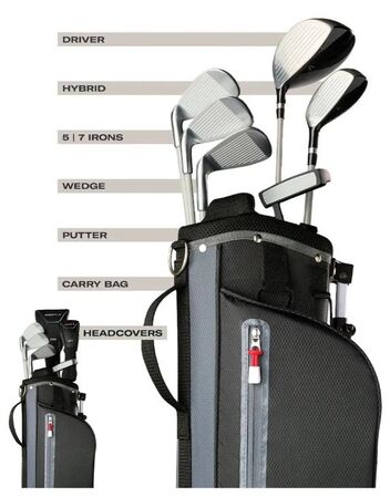 Set Golf Wilson Junior Medium 8 a 11 Años