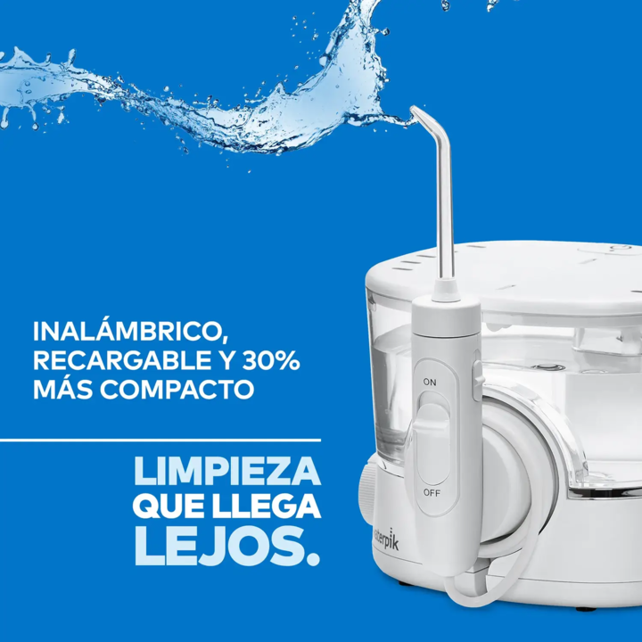 Irrigador Bucal WATERPIK WF-11 ION Inalámbrico Blanco - Vista 5