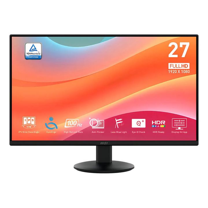 Monitor Msi Pro Mp272l 27 Fhd Color Negro Negro - Vista 1