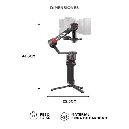 Estabilizador de Mano DJI RS 4 PRO Para Cámaras