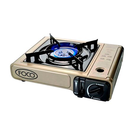 Anafe A Gas Foco Portátil Cocina Camping + Maletín 21537/4