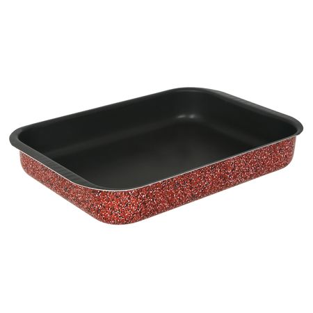 Asadera Aston Molde Antiadherente Horno Pedra Rojo