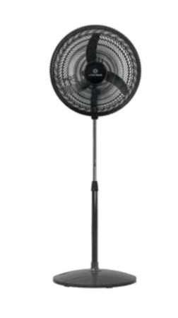 Ventilador De Pie Whitenblack Vpwb20 20 90w 3 Velocidades