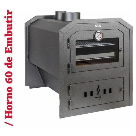 Horno a lena Nuke 60 Embutir