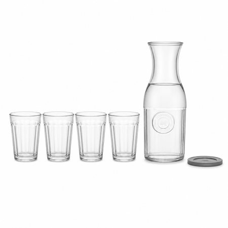Pack 4 vasos + Botellon con tapa