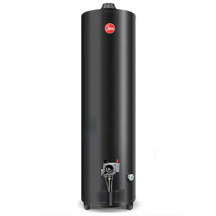 Termotanque 160lts Alta potencia A.E.E. De pie Gas natural Rheem - Vista 1