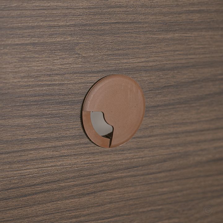 Panel Flotante para TV Reforzado Nogal Maximo Milan - Vista 6
