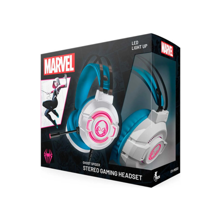 AURICULARES XTECH SPIDER MAN GWEN EDITION (C:BLANCO XTHM565SG) - Vista 4