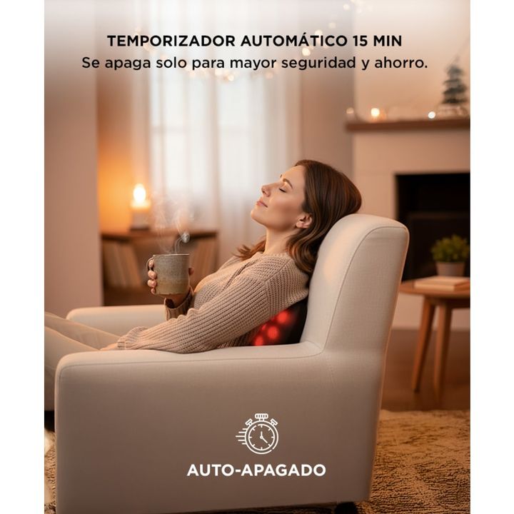 Masajeador Gadnic Wings Portátil Terapia de Calor 8 Nodos 2 Modos - Vista 5