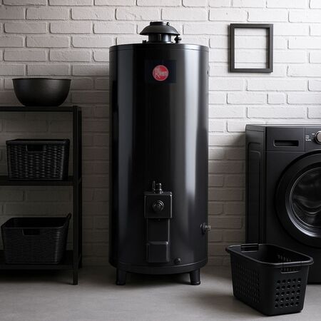 Termotanque a Gas Natural Rheem 80 Litros de Pie TGNP080RH