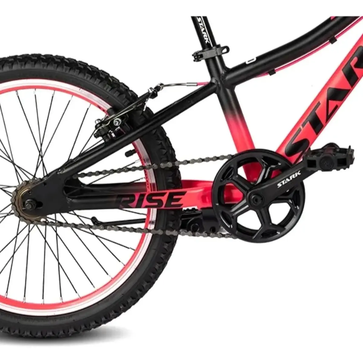 Bicicleta Stark BMX Rise Rodado 20 Negro/Rosa - Vista 2