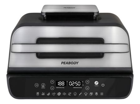 Freidora de Aire Peabody PE-AFG03N 7 Litros con Grill