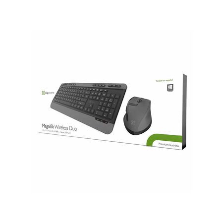 Teclado con Mouse Klipxtreme Color Negro