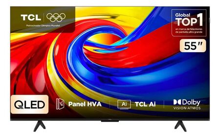 Televisor Tcl 55  55p7l Qled Uhd 4k Google Tv