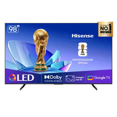 Smart TV 98" Hisense QLED Google TV 98Q6QG