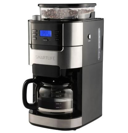 Cafetera De Filtro Con Molinillo Sl-Cmdg1025 Smartlife