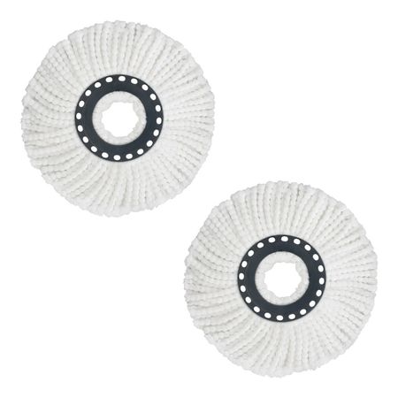 Pack X2 Repuesto Universal Mopa Microfibra 30cm Hogar Actual