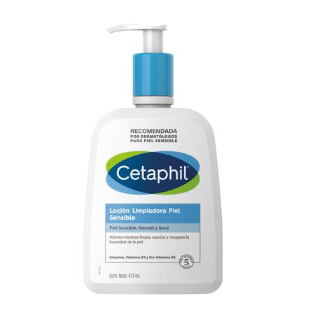 Cetaphil Locion Limpiadora Rostro Y Cuerpo Limpiador 473 Ml