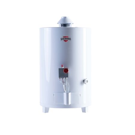 Termotanque 50L Sherman tpgp50 conex.superior Multigas