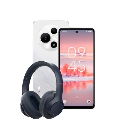 Combo TCL 60 Pro NXTPAPER 8+512GB Alps White + Auriculares Hune Over-ear