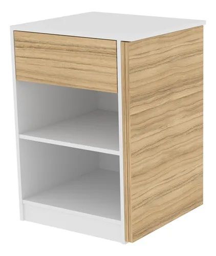 Escritorio Plegable Fiplasto ES1007 Blanco Y Coco - Vista 2