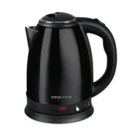 Pava Electrica Kanji KJH-PE15003M-BLK C/Corte Acero Negro