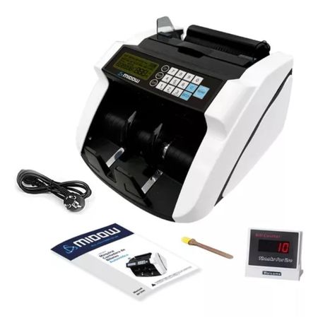 Contadora De Billetes Con Detector Falsos Mdcb/01 Midow