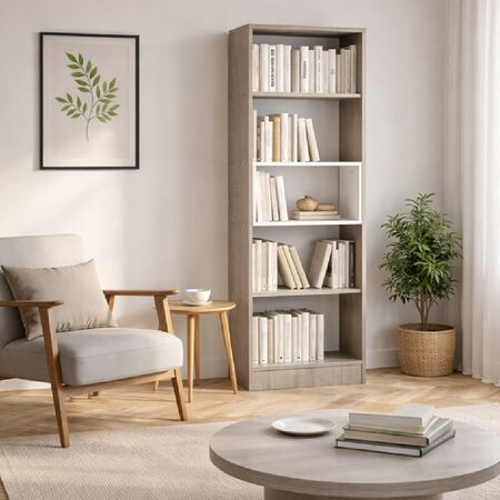 Mueble Biblioteca Armable FULL Mosconi