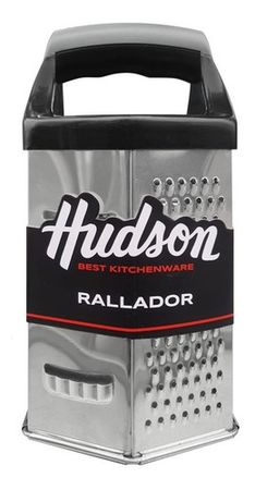 Rallador Hexagonal Hudson De Acero Inoxidable 6 Caras 20 Cm