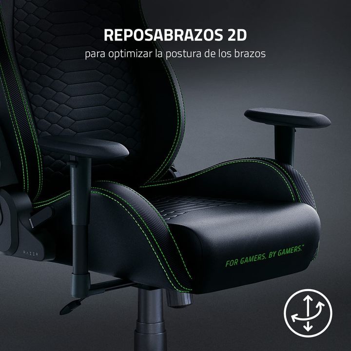 Silla Gamer Razer Iskur X - Vista 4