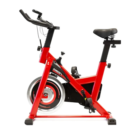 bicicleta fija spinning randers arg-845sp 6kg color rojo