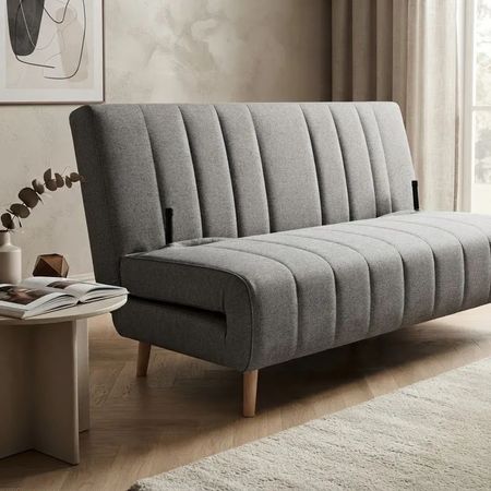 Sofá Cama 2 Plazas Squad Bernard Gris Oscuro 