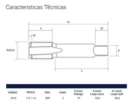Macho SAE BSP Cono 1/2 Pulgada x 14 Bremen