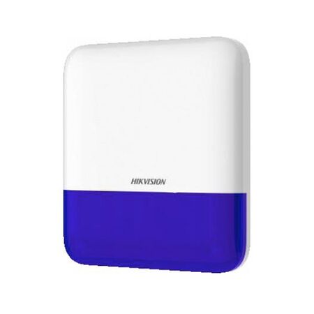 Sirena Inalambrica Hikvision Exterior Zumbador 110 dB DS-PS1-E-WB