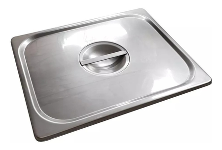 Tapa De Fuenton Bandeja Gn 1/2 Acero 18/8 Acermel