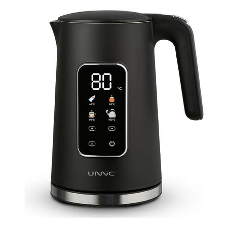 PAVA ELECTRICA UNNIC KETTLE03 1.7 LTS SELECTOR TEMPERATURA TACTIL LED NEGRO