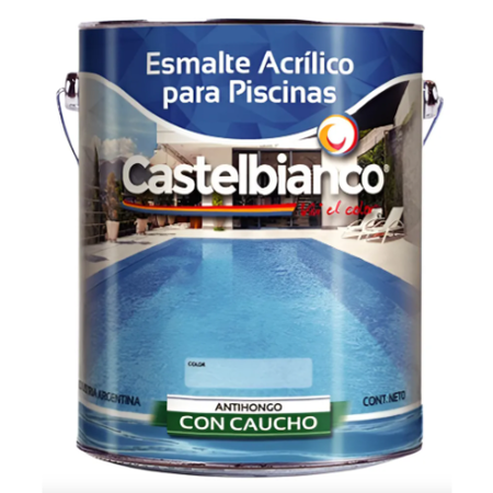 Pintura Línea Piletas al Caucho Arena 20L