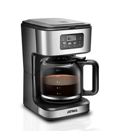Cafetera Con Timer y Reloj Digital Atma CA8182P