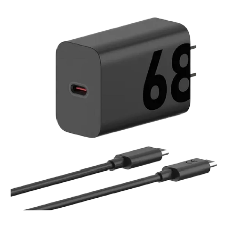 Cargador con cable Motorola 68w