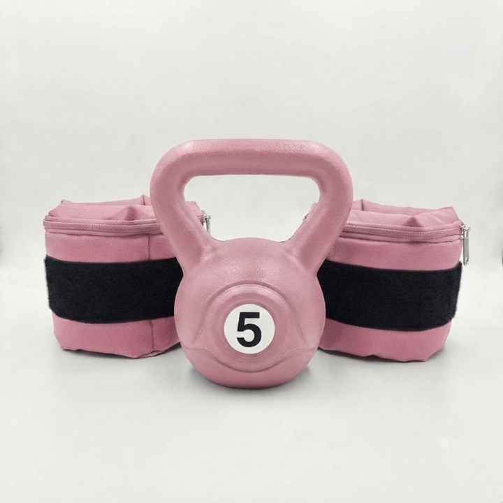 Pesa Rusa 5 Kg + Par de Tobilleras 1 Kg - Vista 4
